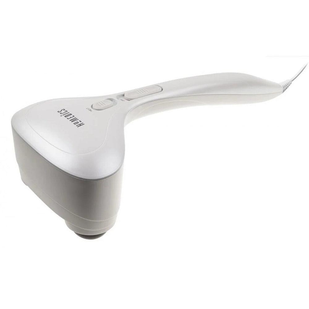 HoMedics Compact Percussion Massager with Heat - Grey & White | PA-MHA-GB from DID Electrical - guaranteed Irish, guaranteed quality service. (6977547567292)