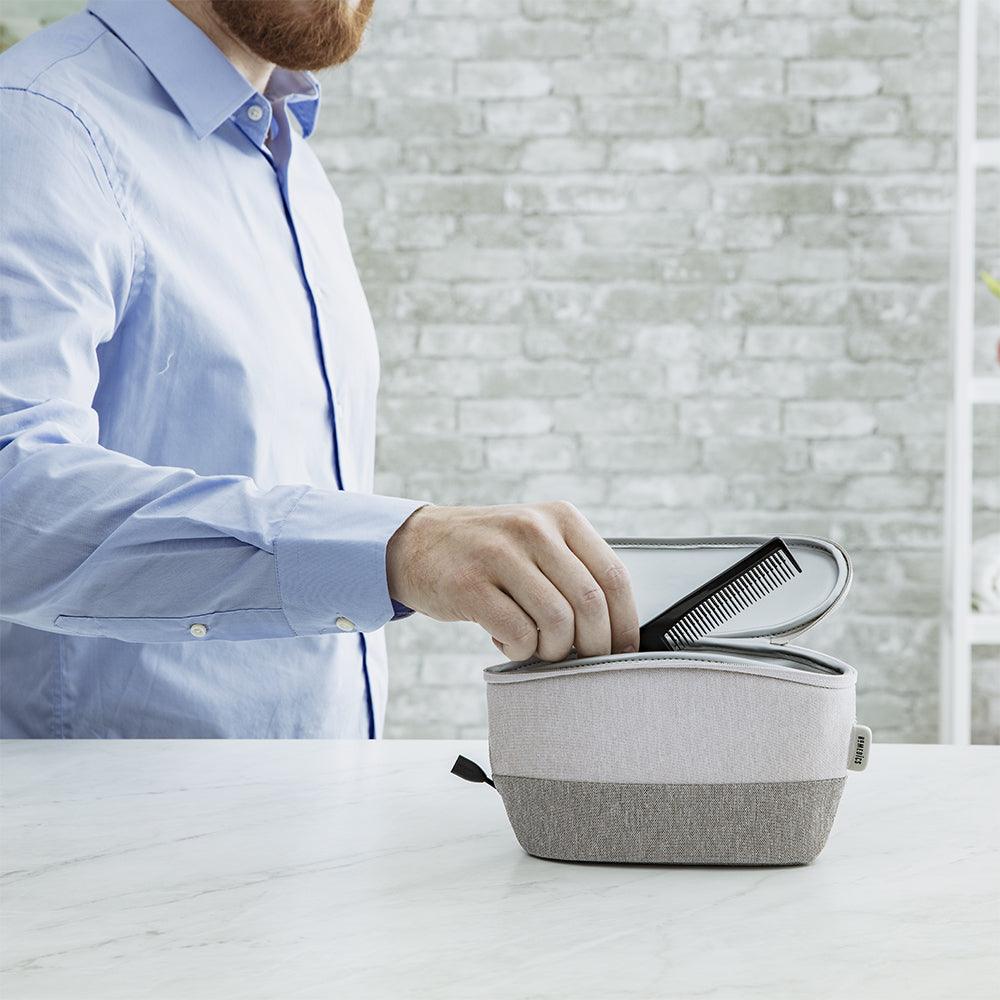 Homedics UV-CLEAN Portable Sanitizer Bag - Grey | SAN-B100GY-EU from DID Electrical - guaranteed Irish, guaranteed quality service. (6977454375100)