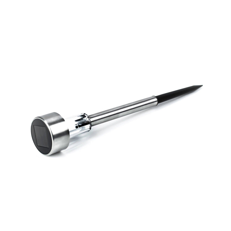 Homeline Melbourne 5.5cm LED Solar Stake Light - Stainless Steel | MELBOURNESS5 (6977633484988)