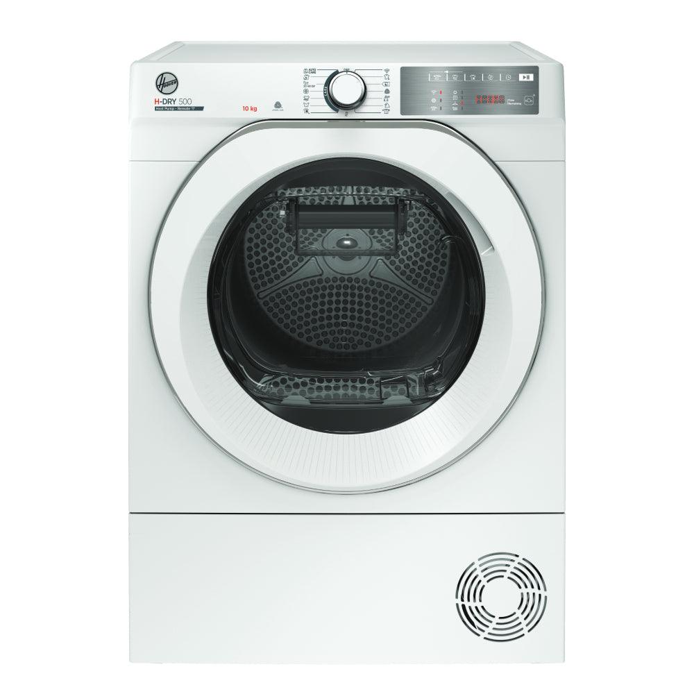 NDEH10RA2TCE-80_Hoover 10KG Freestanding Heatpump Tumble Dryer - White-1 (7442496258236)