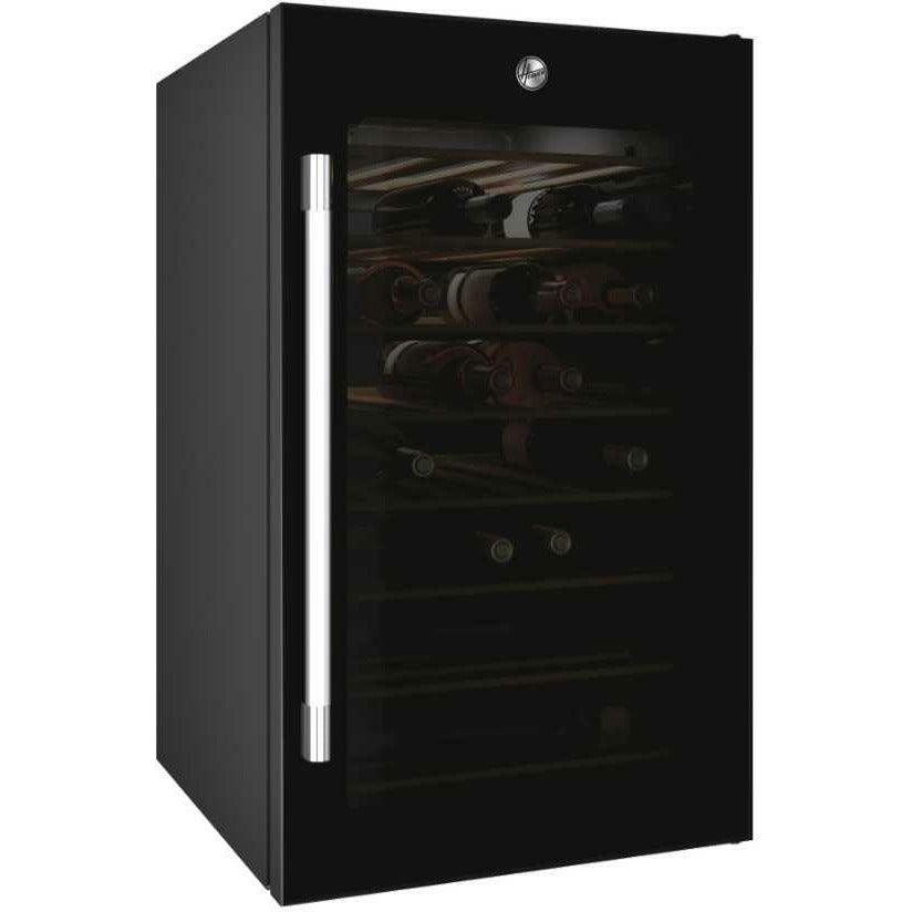 Hoover 42L Single Zone Freestanding Winecooler - Black | HWC150UK (7242647929020)