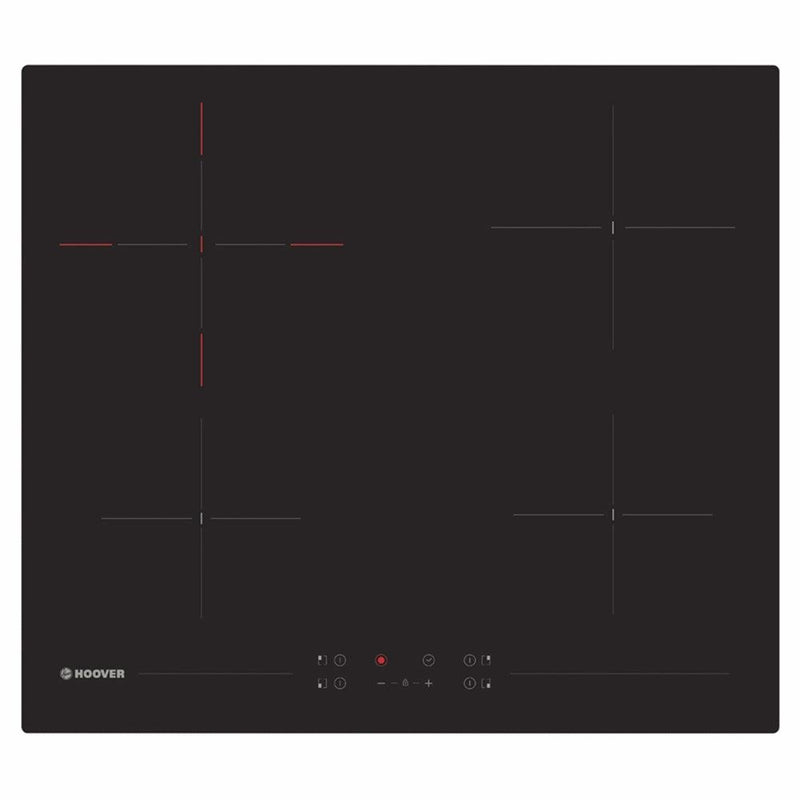 Hoover 60cm 4 Zone Built-In Ceramic Hob - Black | HH64DCT from DID Electrical - guaranteed Irish, guaranteed quality service. (6890801070268)