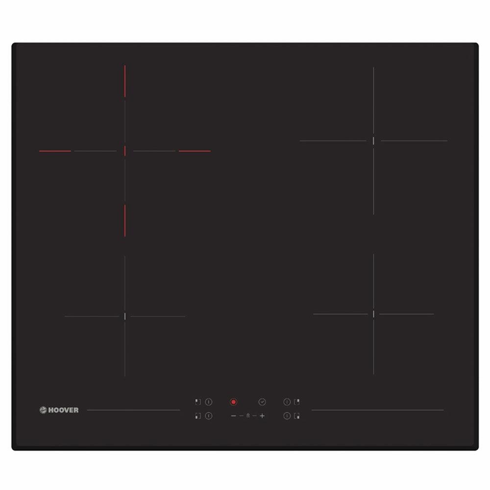 Hoover 60cm 4 Zone Built-In Electric Hob - Black | HH64DB3T from DID Electrical - guaranteed Irish, guaranteed quality service. (6890810507452)