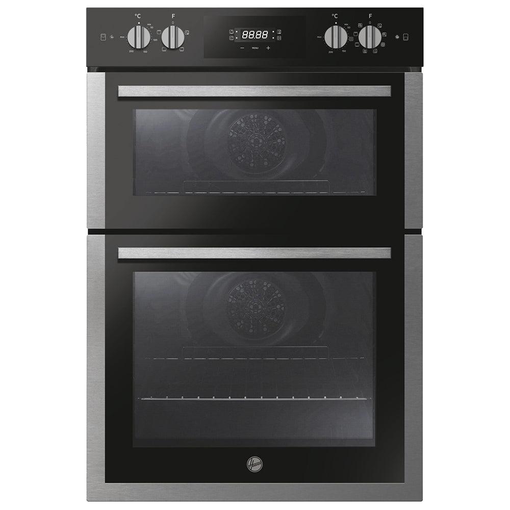 Hoover 60CM Built-In Electric Double Oven - Black | HO9DC3UB308BI from DID Electrical - guaranteed Irish, guaranteed quality service. (6977558708412)