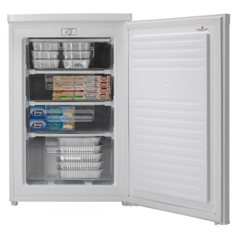 Hoover 82L Undercounter Freezer - White | HFZE54W from DID Electrical - guaranteed Irish, guaranteed quality service. (6977380024508)