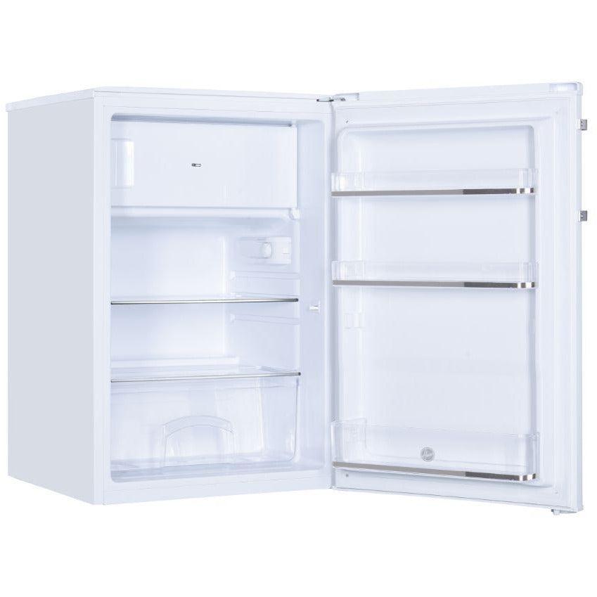 Hoover 95L Freestanding Undercounter Fridge with Ice Box - White | HFOE54WN from DID Electrical - guaranteed Irish, guaranteed quality service. (6977623523516)