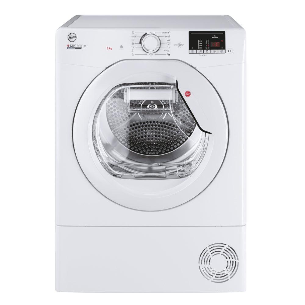 Hoover Dynamic H-Dry 300 9KG Freestanding Heat Pump Tumble Dryer - White | HLEH9A2DE-80 from Hoover - DID Electrical