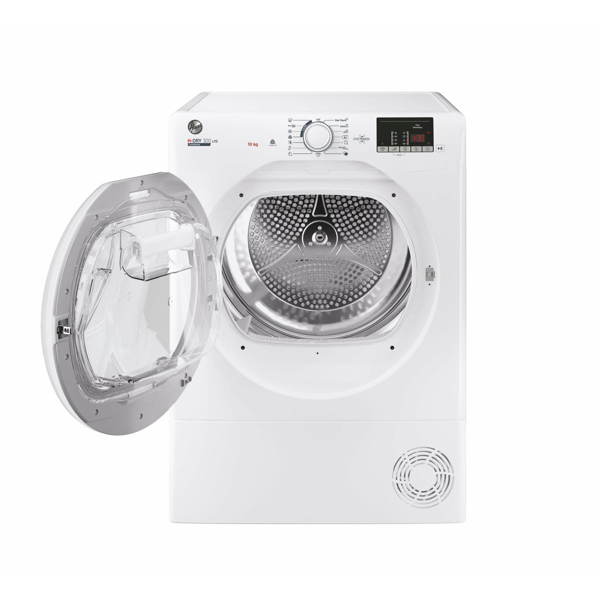 HLE C10DE_Hoover H-Dry 300 10KG Freestanding Condenser Tumble Dryer - White-2 (7386293141692)