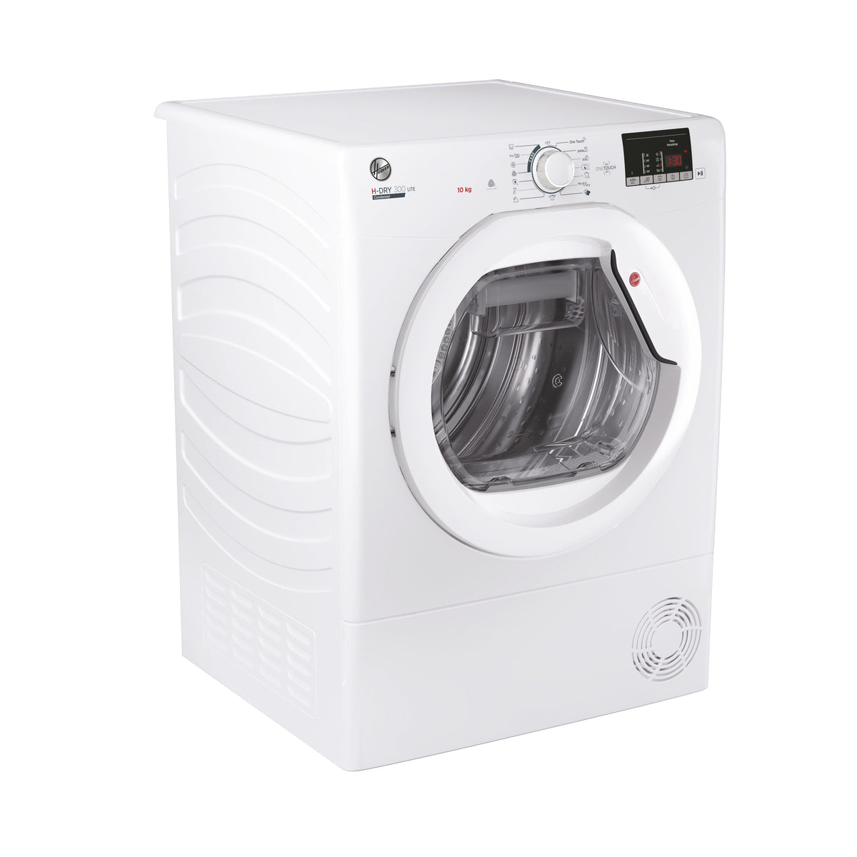 HLE C10DE_Hoover H-Dry 300 10KG Freestanding Condenser Tumble Dryer - White-4 (7386293141692)