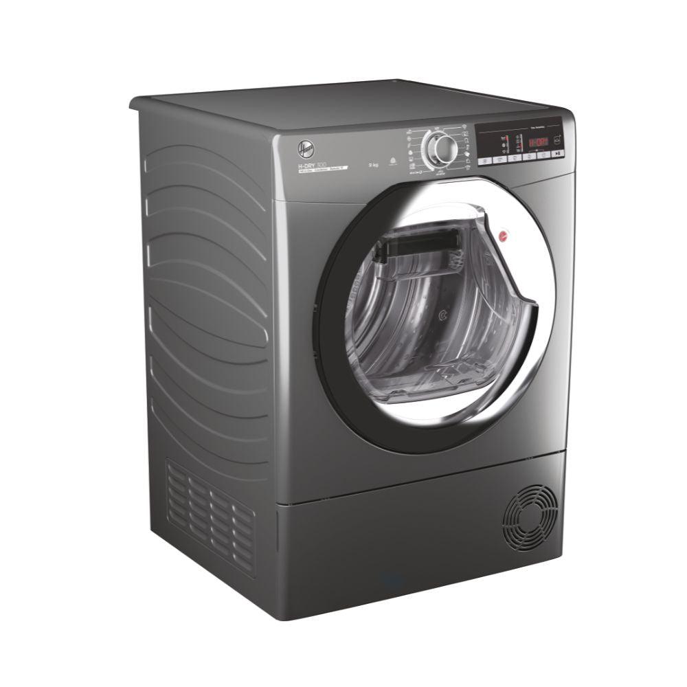 Hoover H-Dry 300 9KG Freestanding Condenser Tumble Dryer - Antracite | HLEC9TCER-80 (7517536321724)