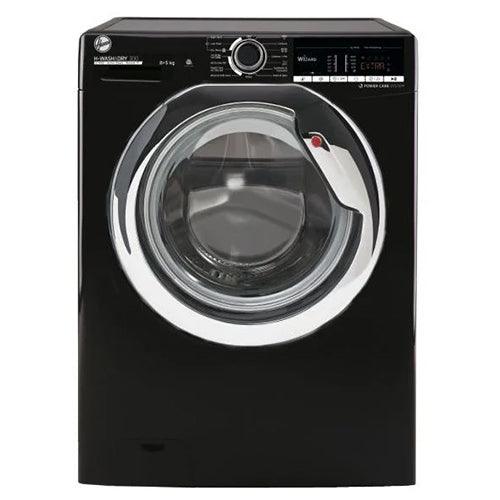 Hoover H-Wash 300 Lite 8KG/5KG 1400 Spin Freestanding Washer Dryer - Black | H3DS4855TACBE (7268272406716)