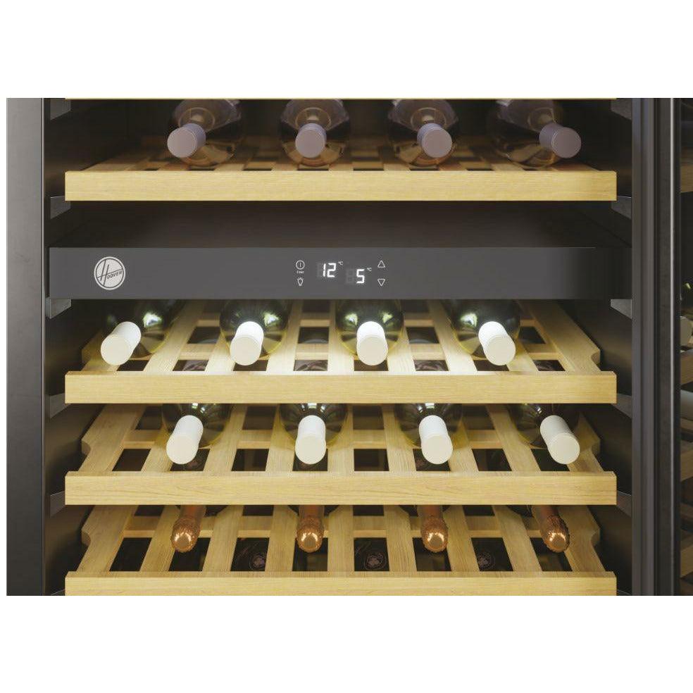 Hoover H-WINE 300 46 Bottles Freestanding Wine Cooler - Black | HWCB60 UK/N (7151297757372)