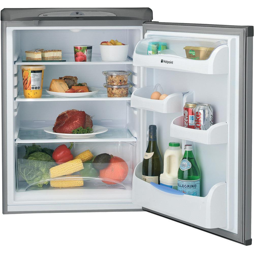 Hotpoint 149 L Freestanding Refrigerator - Graphite | RLA36G1 from DID Electrical - guaranteed Irish, guaranteed quality service. (6977623457980)