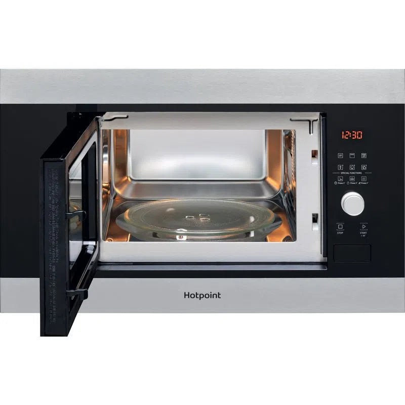 Hotpoint 20L Built-in Microwave Oven and Grill - Inox | MF20GIXH (7517536354492)