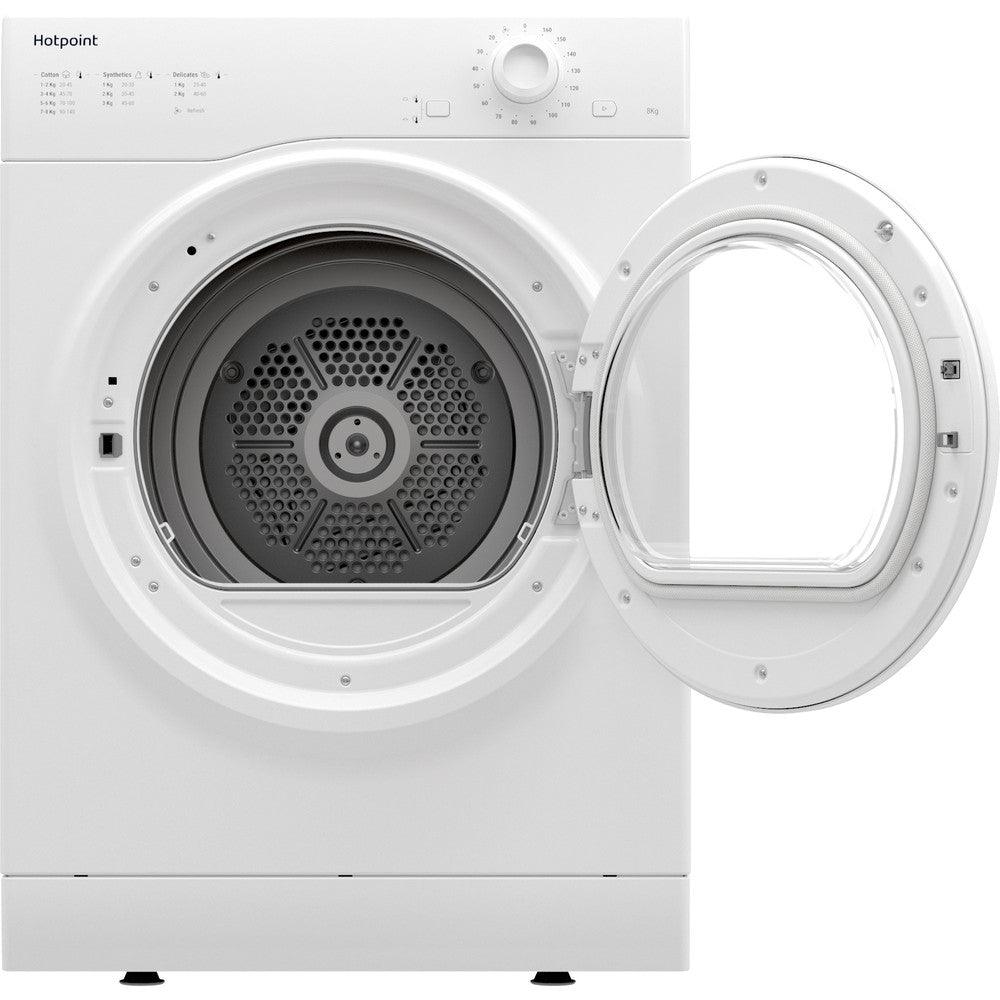 Hotpoint 8KG Freestanding Air Vented Tumble Dryer - White | H1D80WUK (7112674115772)