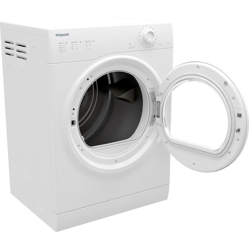 Hotpoint 8KG Freestanding Air Vented Tumble Dryer - White | H1D80WUK (7112674115772)