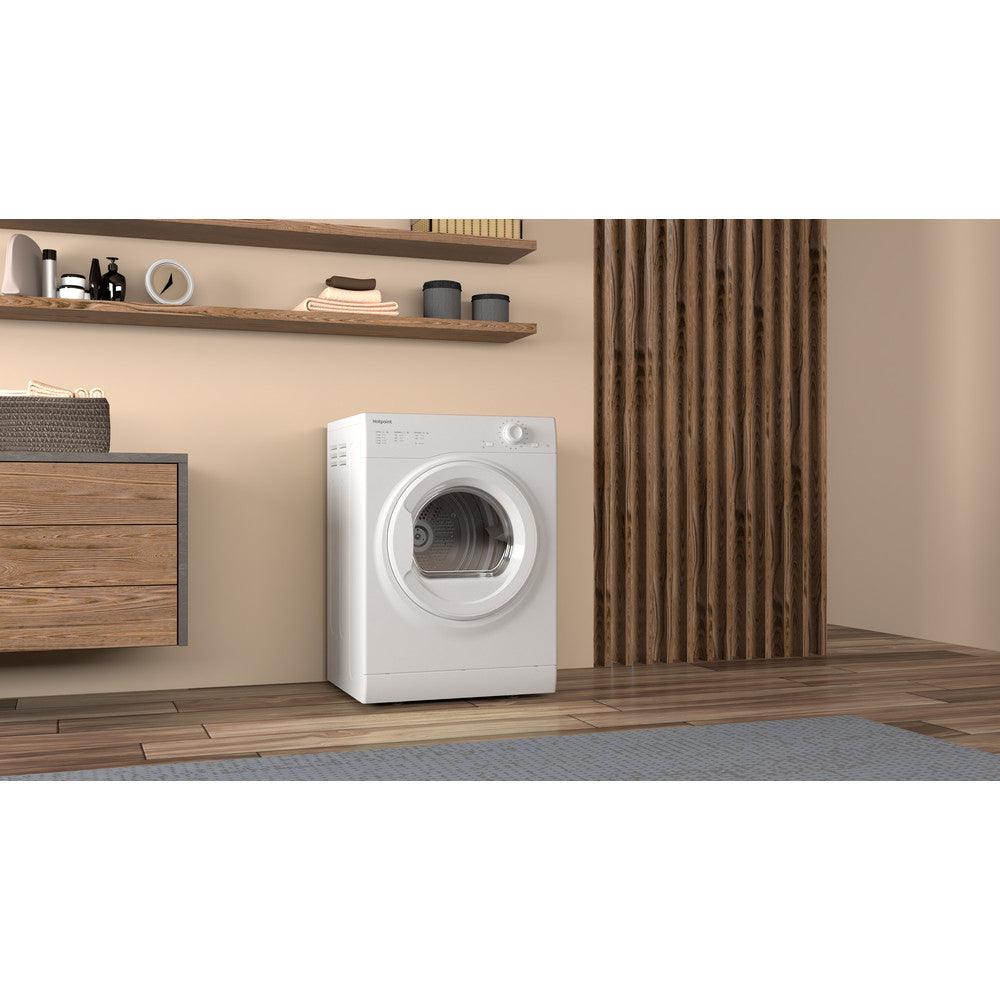 Hotpoint 8KG Freestanding Air Vented Tumble Dryer - White | H1D80WUK (7112674115772)