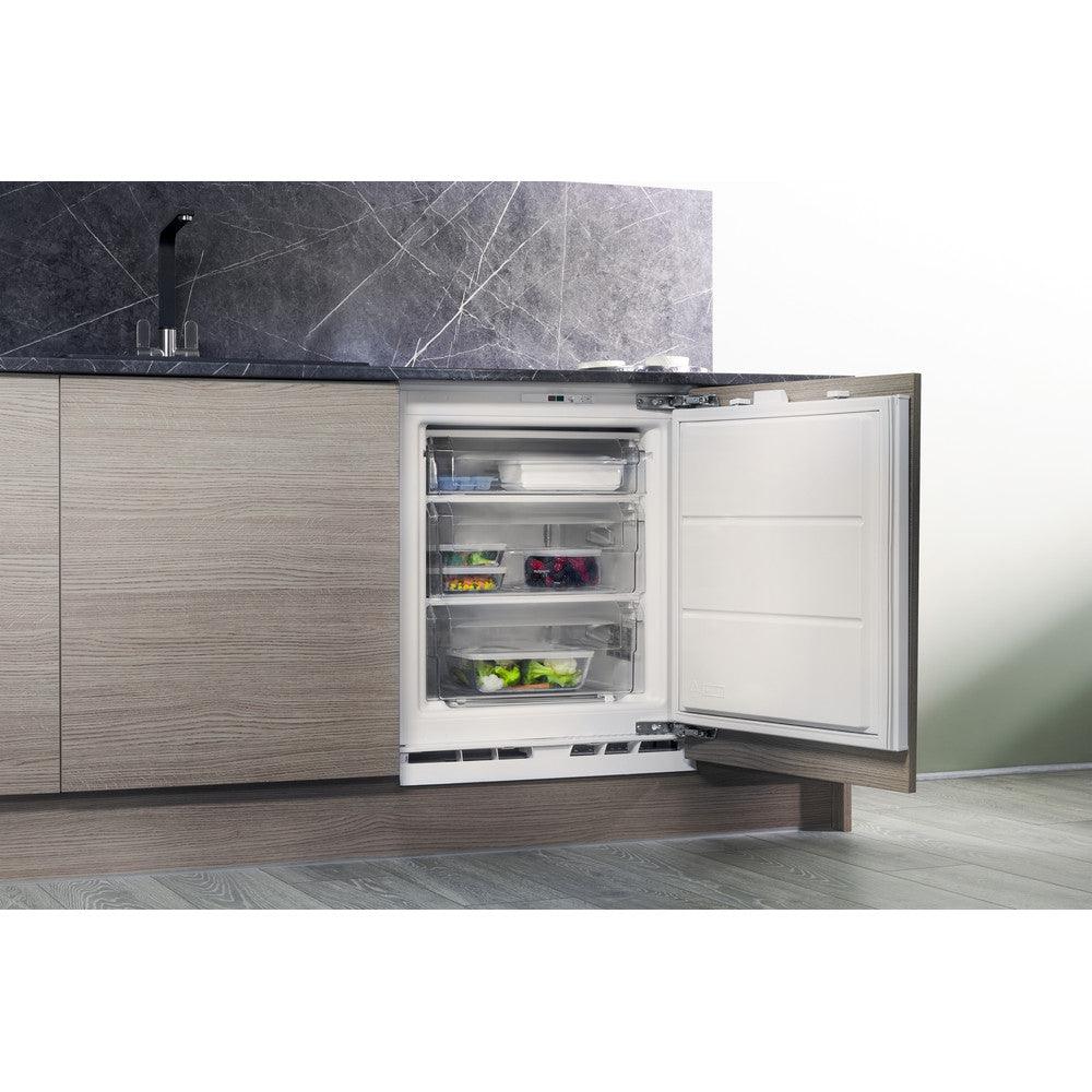 Hotpoint 91L Integrated Undercounter Freezer - White | HZA1.UK1 from DID Electrical - guaranteed Irish, guaranteed quality service. (6977462632636)