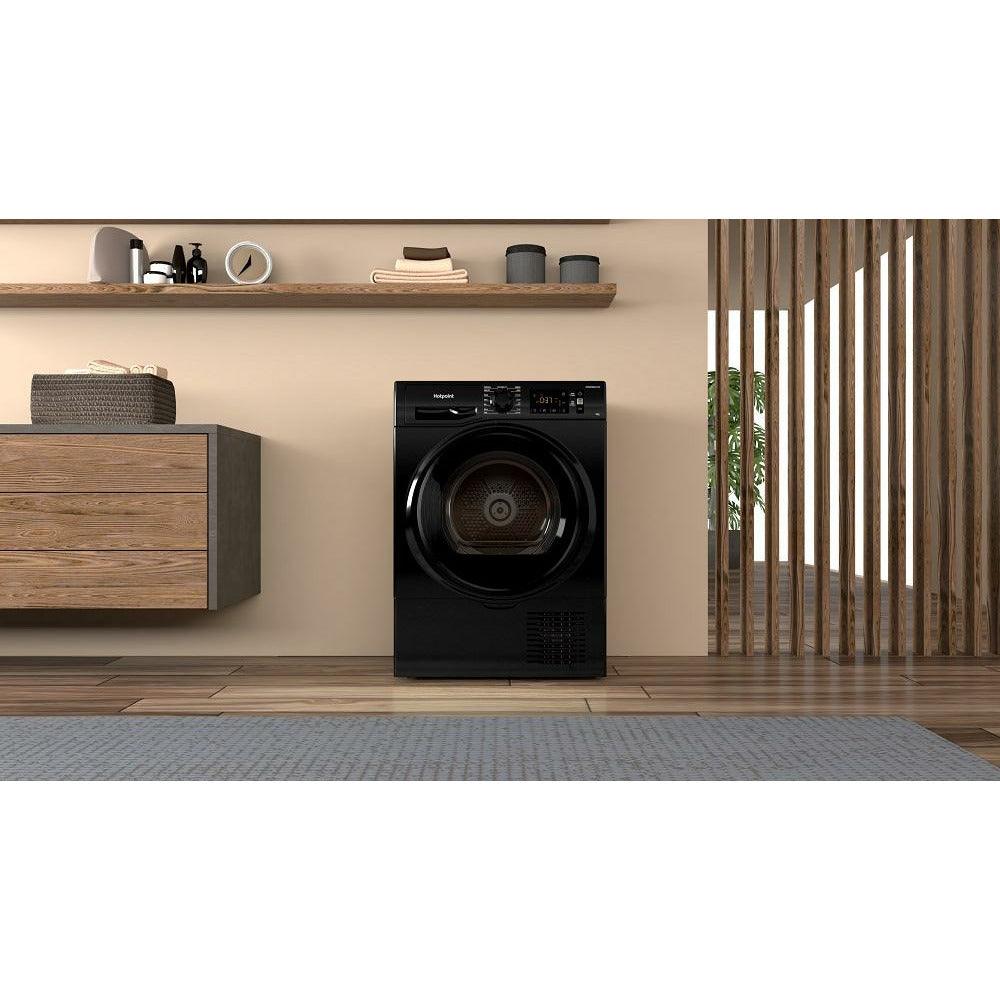 Hotpoint 9KG Freestanding Condenser Tumble Dryer - Black | H3D91BUK (7115380261052)