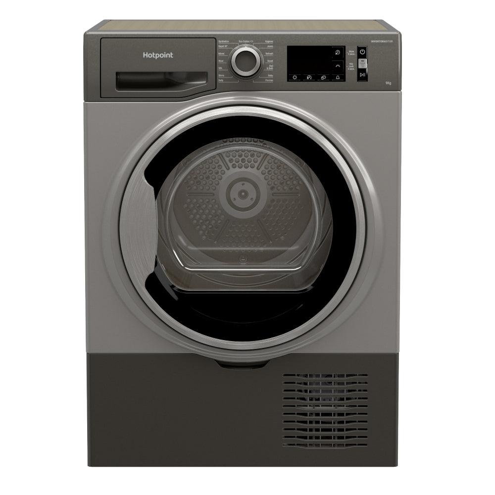Hotpoint 9KG Freestanding Condenser Tumble Dryer - Graphite | H3D91GSUK (7115380326588)