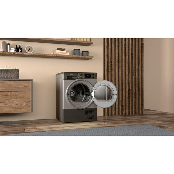 Hotpoint 9KG Freestanding Condenser Tumble Dryer Graphite H3D91GSUK