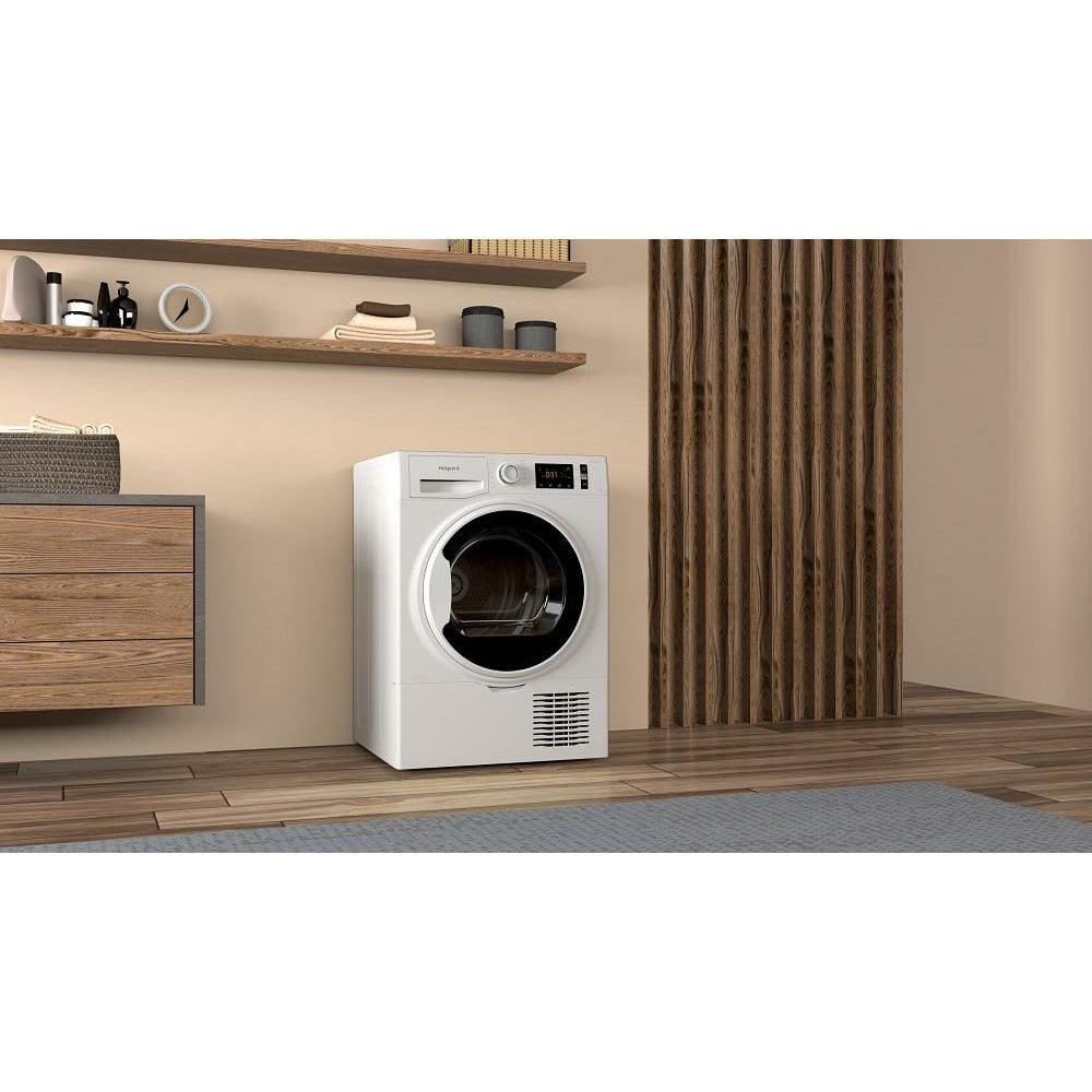 Hotpoint 9KG Freestanding Condenser Tumble Dryer - White | H3D91WBUK (7115380195516)