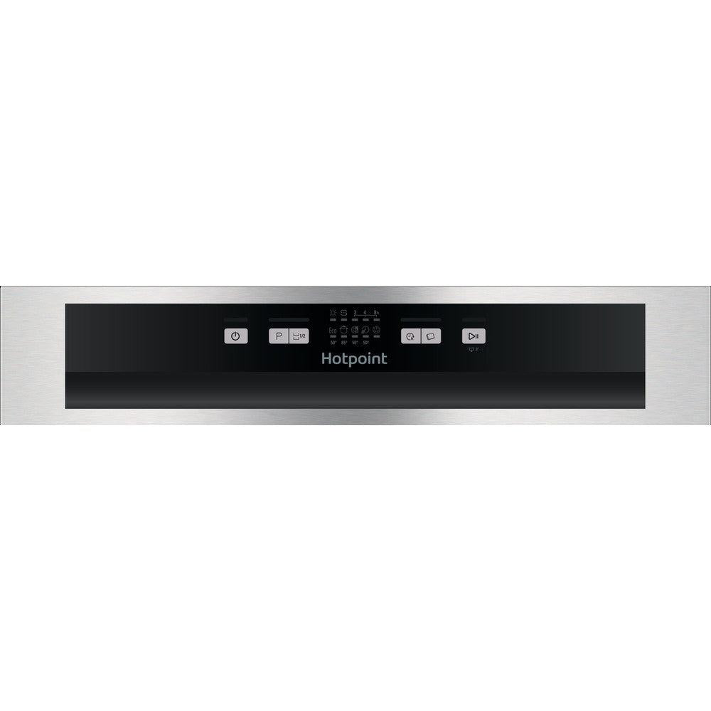 Hotpoint Aquarius 60CM Semi Integrated Standard Dishwasher - Stainless Steel | HBC2B19XUKN from DID Electrical - guaranteed Irish, guaranteed quality service. (6977624473788)