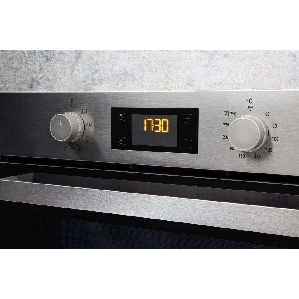 Hotpoint Class 3 Built-In Electric Single Oven - Inox | SA3540HIX from DID Electrical - guaranteed Irish, guaranteed quality service. (6890766139580)
