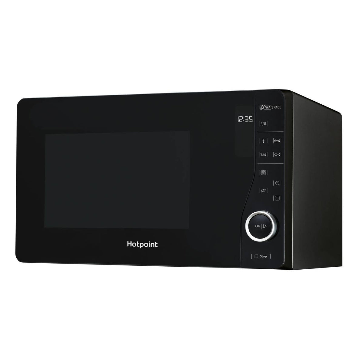 Hotpoint Ultimate Collection 25L Freestanding Microwave - Black | MWH2621MB from DID Electrical - guaranteed Irish, guaranteed quality service. (6890762600636)