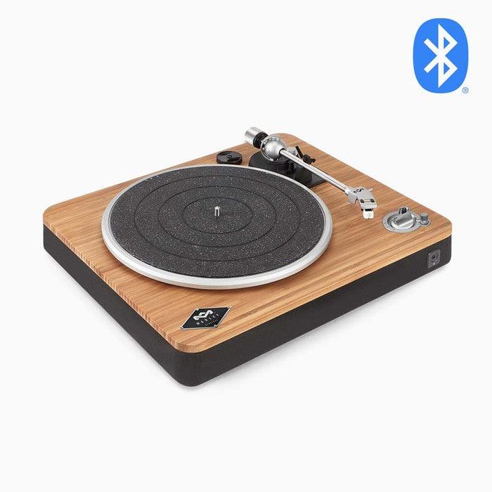 House of Marley Stir It Up Wireless Turntable with Bluetooth - Bamboo &amp; Black | EM-JT002-SB (7509540864188)
