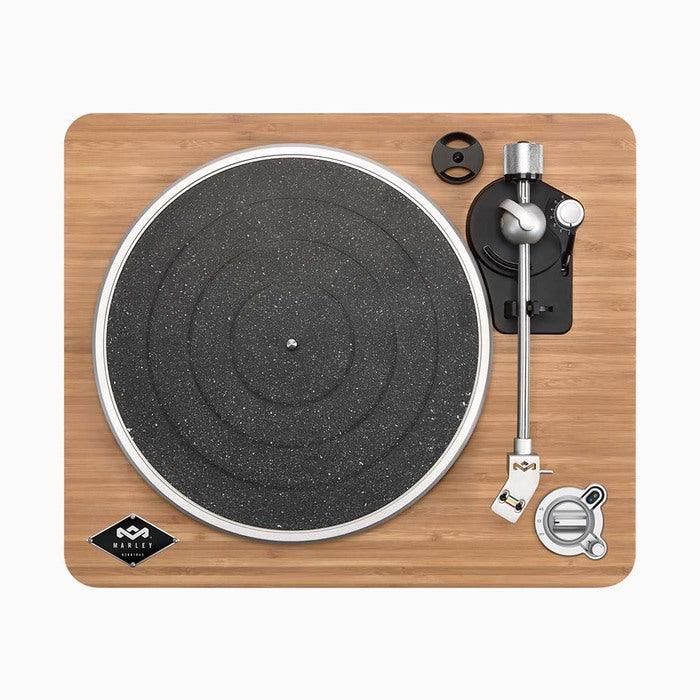 House of Marley Stir It Up Wireless Turntable with Bluetooth - Bamboo &amp; Black | EM-JT002-SB (7509540864188)