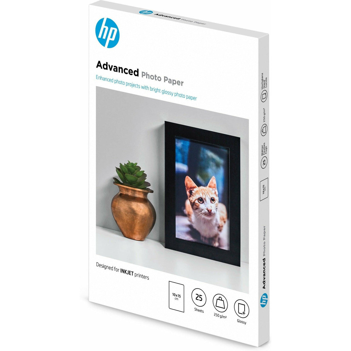 HP 10 x 15CM Advanced Glossy Photo Paper - Pack of 25 | SHPP1008 (7449722880188)