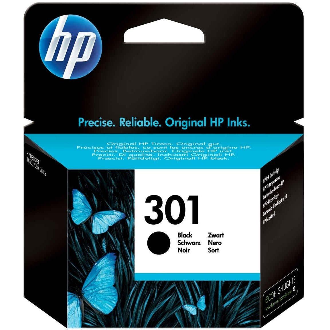 HP 301 Black Original Ink Cartridge | CH561EE from DID Electrical - guaranteed Irish, guaranteed quality service. (6890734878908)