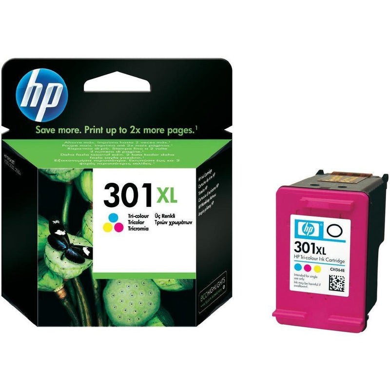 HP 301XL High Yield Tri-Colour Original Ink Cartridge | CH564EE from DID Electrical - guaranteed Irish, guaranteed quality service. (6890734977212)