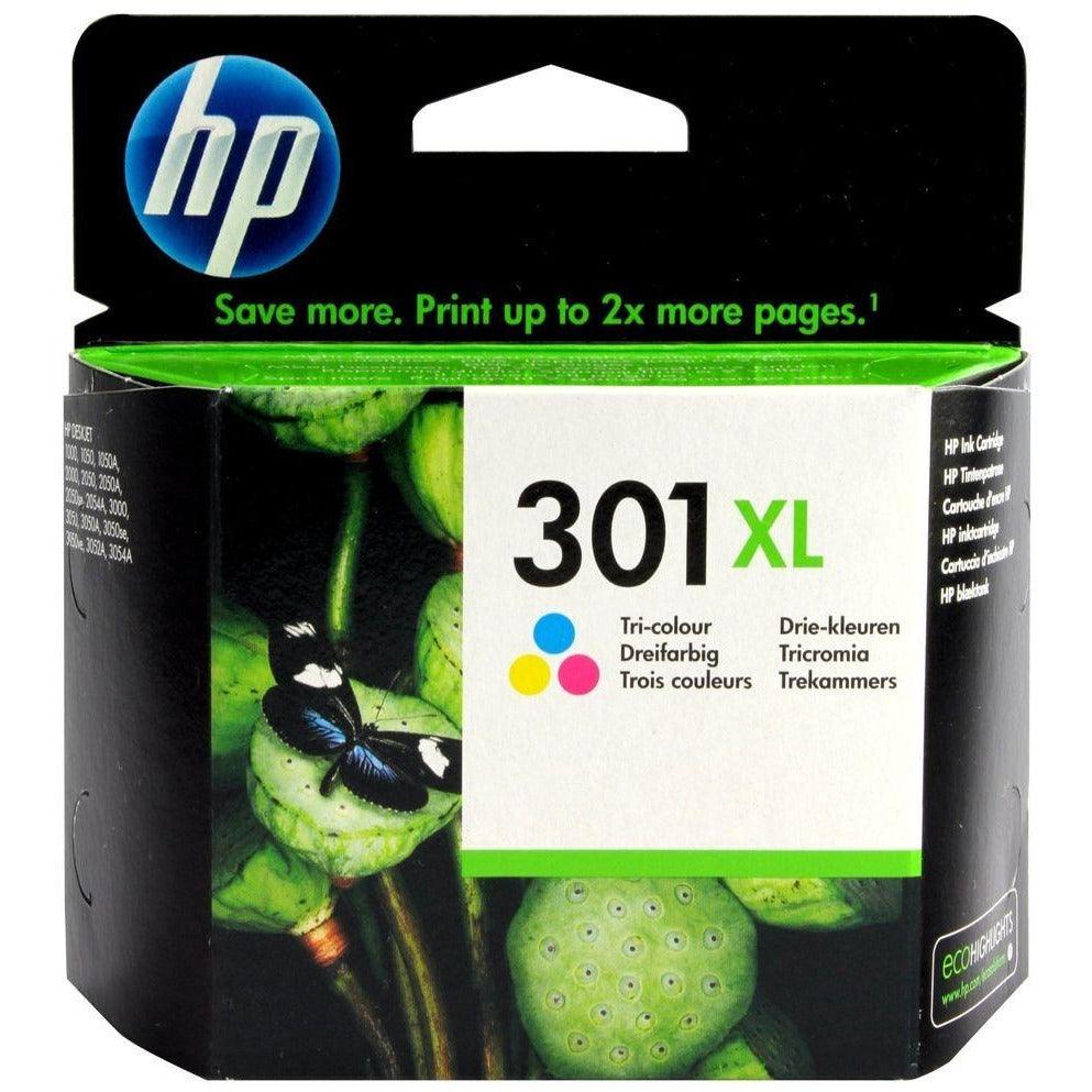 HP 301XL High Yield Tri-Colour Original Ink Cartridge | CH564EE from DID Electrical - guaranteed Irish, guaranteed quality service. (6890734977212)