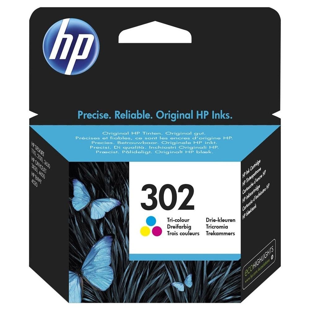 HP 302 Tri-Colour Original Ink Cartridge | SHPP1789 from DID Electrical - guaranteed Irish, guaranteed quality service. (6890748772540)