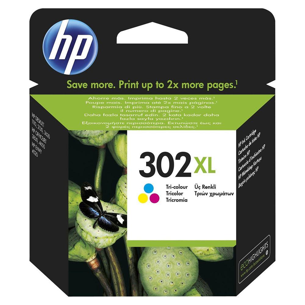 HP 302XL High Yield Tri-Colour Original Ink Cartridge | SHPP1791 from DID Electrical - guaranteed Irish, guaranteed quality service. (6890748870844)