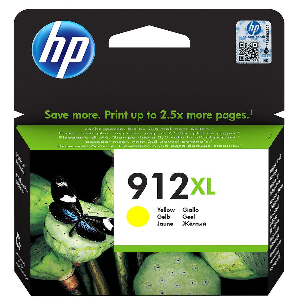 HP 912XL High Yield Original Ink Cartridge - Yellow | SHPP0188 (7449735102652)