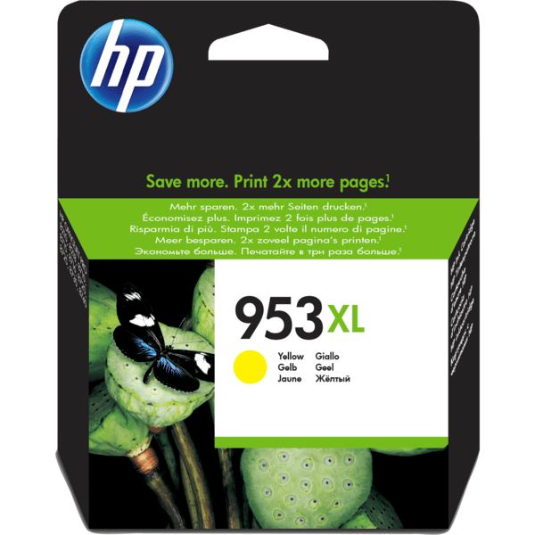 HP 953XL High Yield Original Ink Cartridge - Yellow | SHPP1867 (7534327300284)