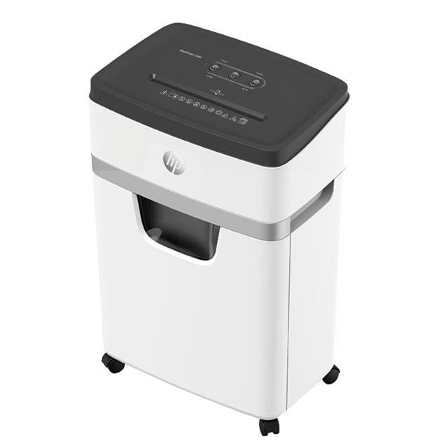 HP OneShred 12 Micro Cut 25L Shredder - White | HP2806 from DID Electrical - guaranteed Irish, guaranteed quality service. (6977630798012)