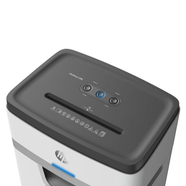 HP OneShred 12 Micro Cut 25L Shredder - White | HP2806 from DID Electrical - guaranteed Irish, guaranteed quality service. (6977630798012)