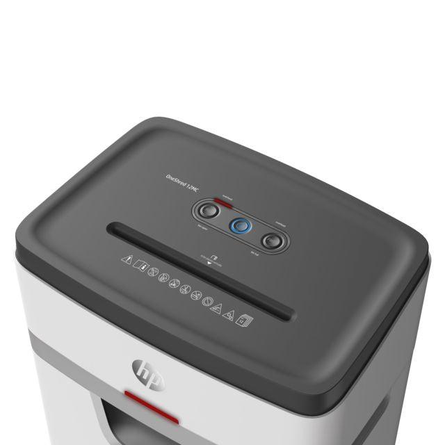 HP OneShred 12 Micro Cut 25L Shredder - White | HP2806 from DID Electrical - guaranteed Irish, guaranteed quality service. (6977630798012)