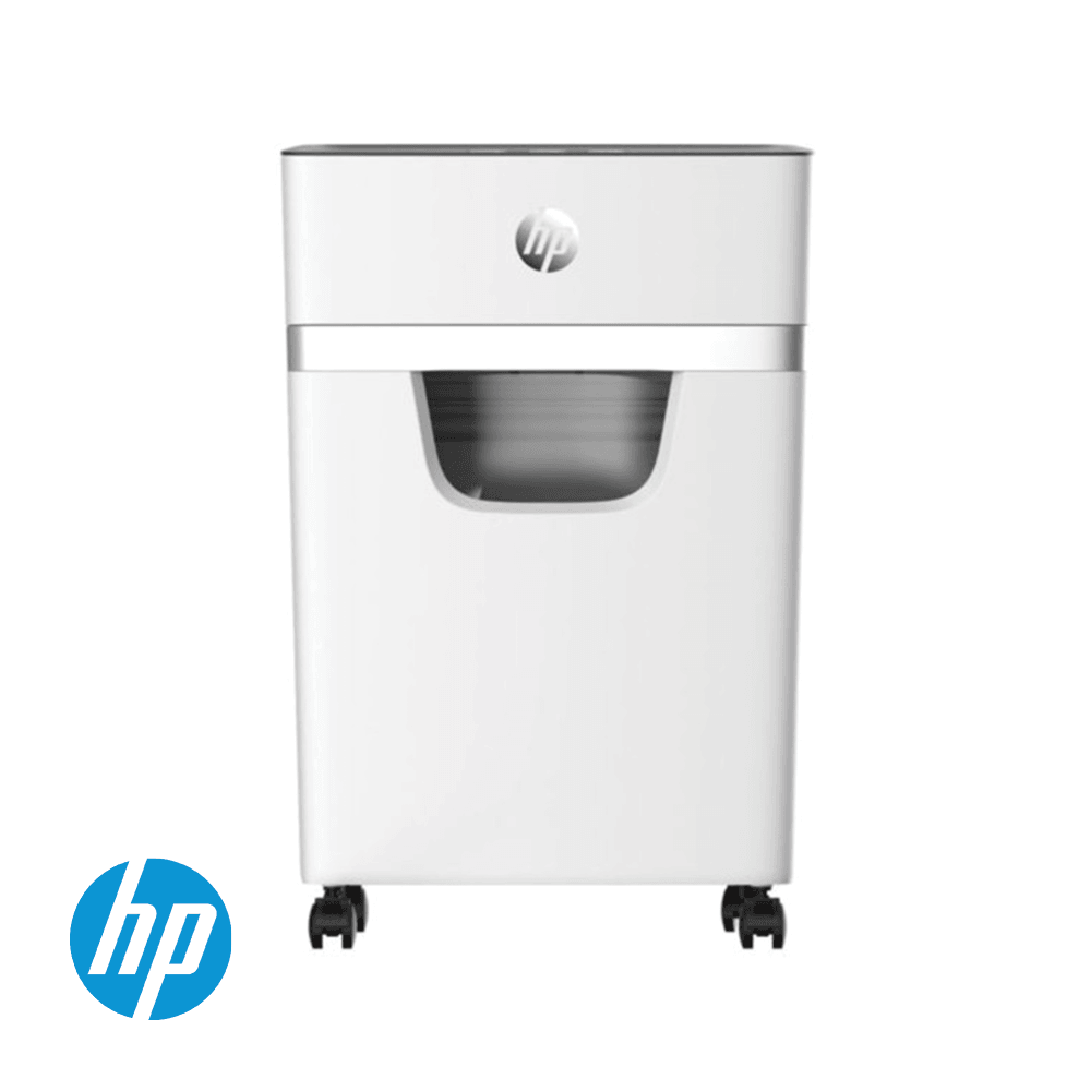 HP OneShred 15 Cross Cut 20L Shredder - White | HP2803 from DID Electrical - guaranteed Irish, guaranteed quality service. (6977630503100)