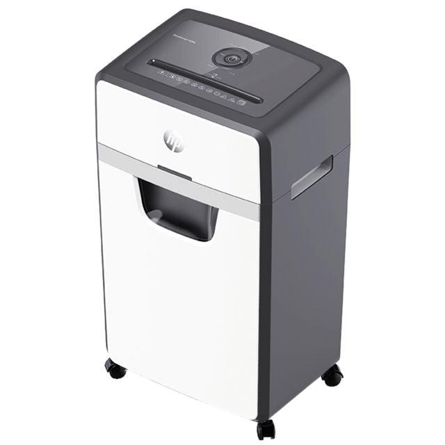 HP OneShred 16 Micro Cut 30L Shredder - Black & White | HP2808 from DID Electrical - guaranteed Irish, guaranteed quality service. (6977630863548)