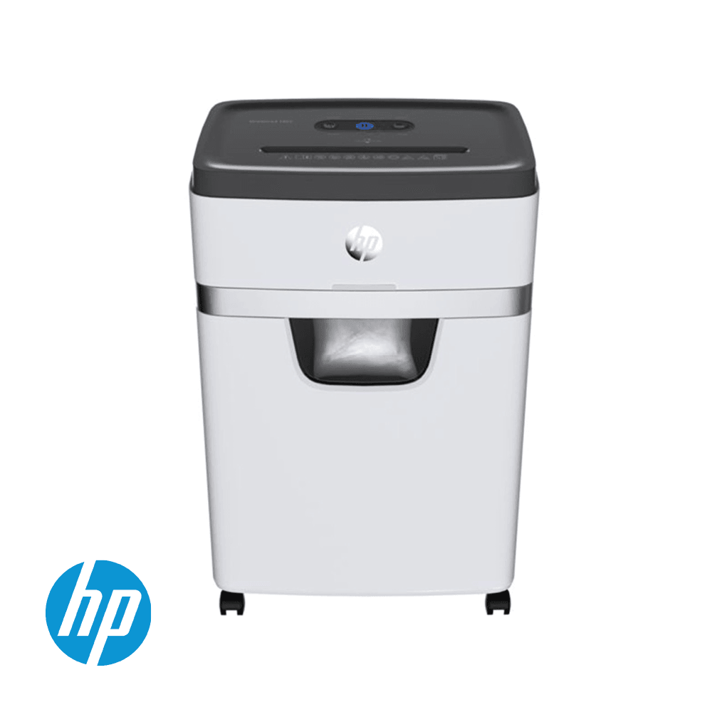 HP OneShred 18 Cross Cut 25L Shredder - White | HP2805 from DID Electrical - guaranteed Irish, guaranteed quality service. (6977630535868)