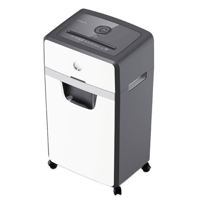 HP OneShred 24 Cross Cut 30L Shredder - Black & White | HP2807 from DID Electrical - guaranteed Irish, guaranteed quality service. (6977630568636)