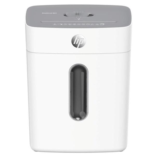 HP OneShred 8 Cross Cut 15L Shredder - White | HP2809 from DID Electrical - guaranteed Irish, guaranteed quality service. (6977630273724)