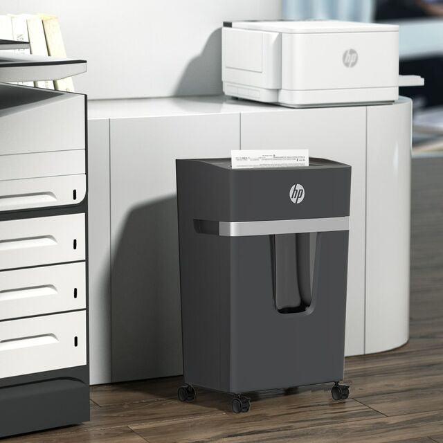 HP Pro Shred 15 Cross Cut 20L Shredder - Black | HP2811 from DID Electrical - guaranteed Irish, guaranteed quality service. (6977631420604)