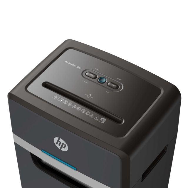 HP Pro Shred 16 Micro Cut 30L Shredder - Black | HP2816 from DID Electrical - guaranteed Irish, guaranteed quality service. (6977632272572)