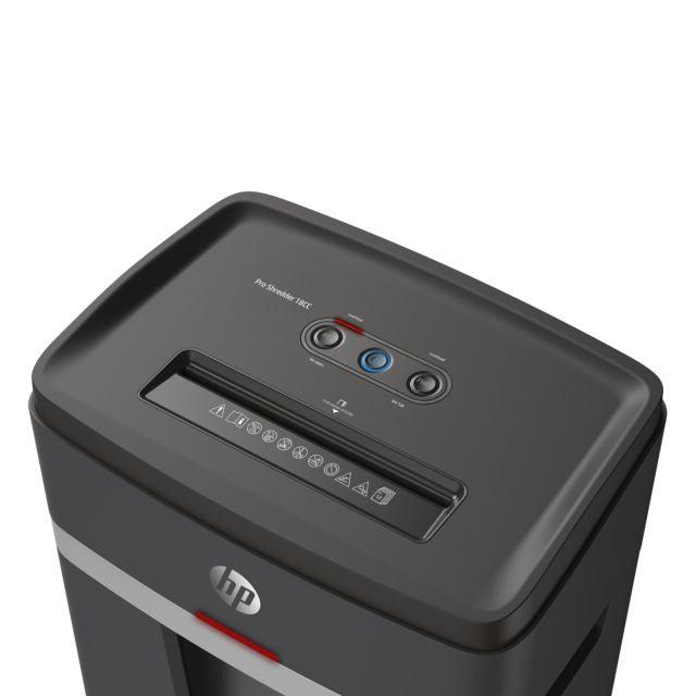 HP Pro Shred 18 Cross Cut 25L Shredder - Black | HP2813 from DID Electrical - guaranteed Irish, guaranteed quality service. (6977631715516)
